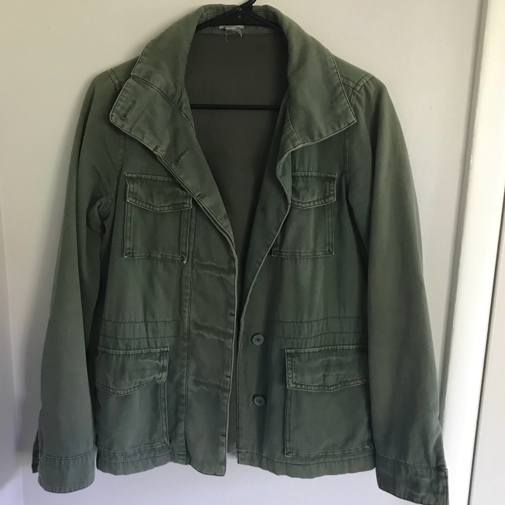 Ecote green utility jacket